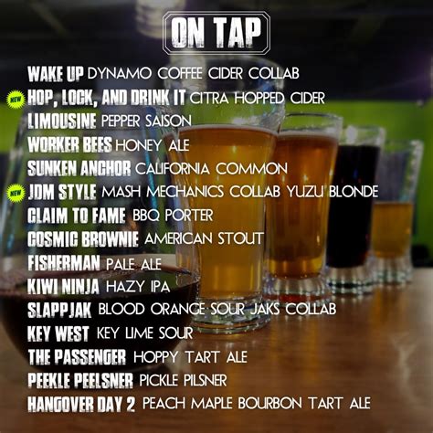 ontap arlington|what's on tap.
